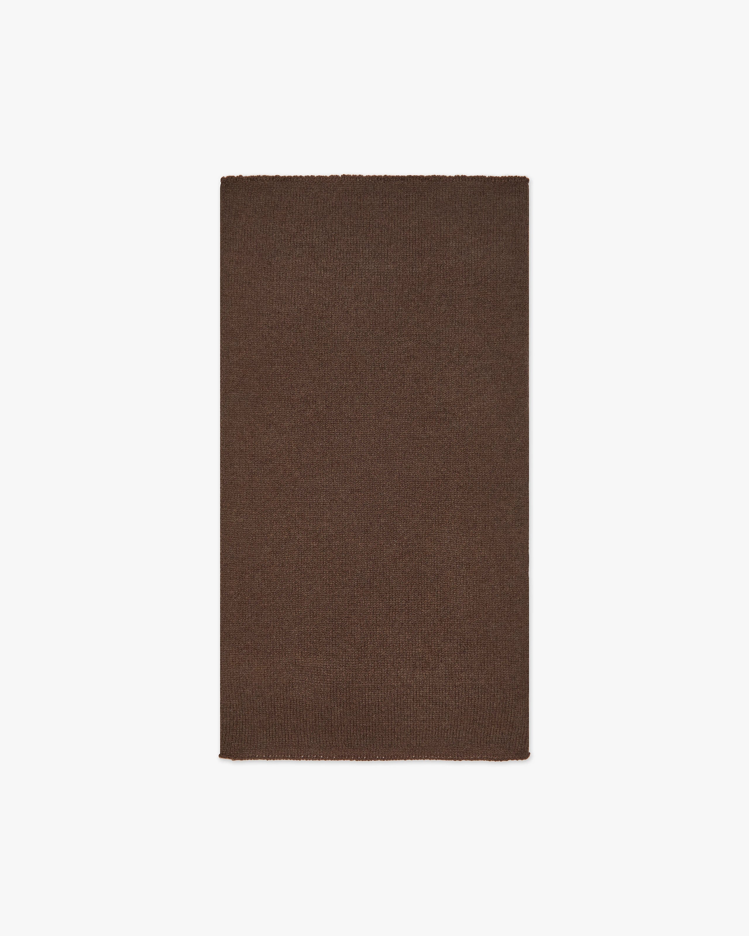 Essential Neck Warmer - Brown Cashmere