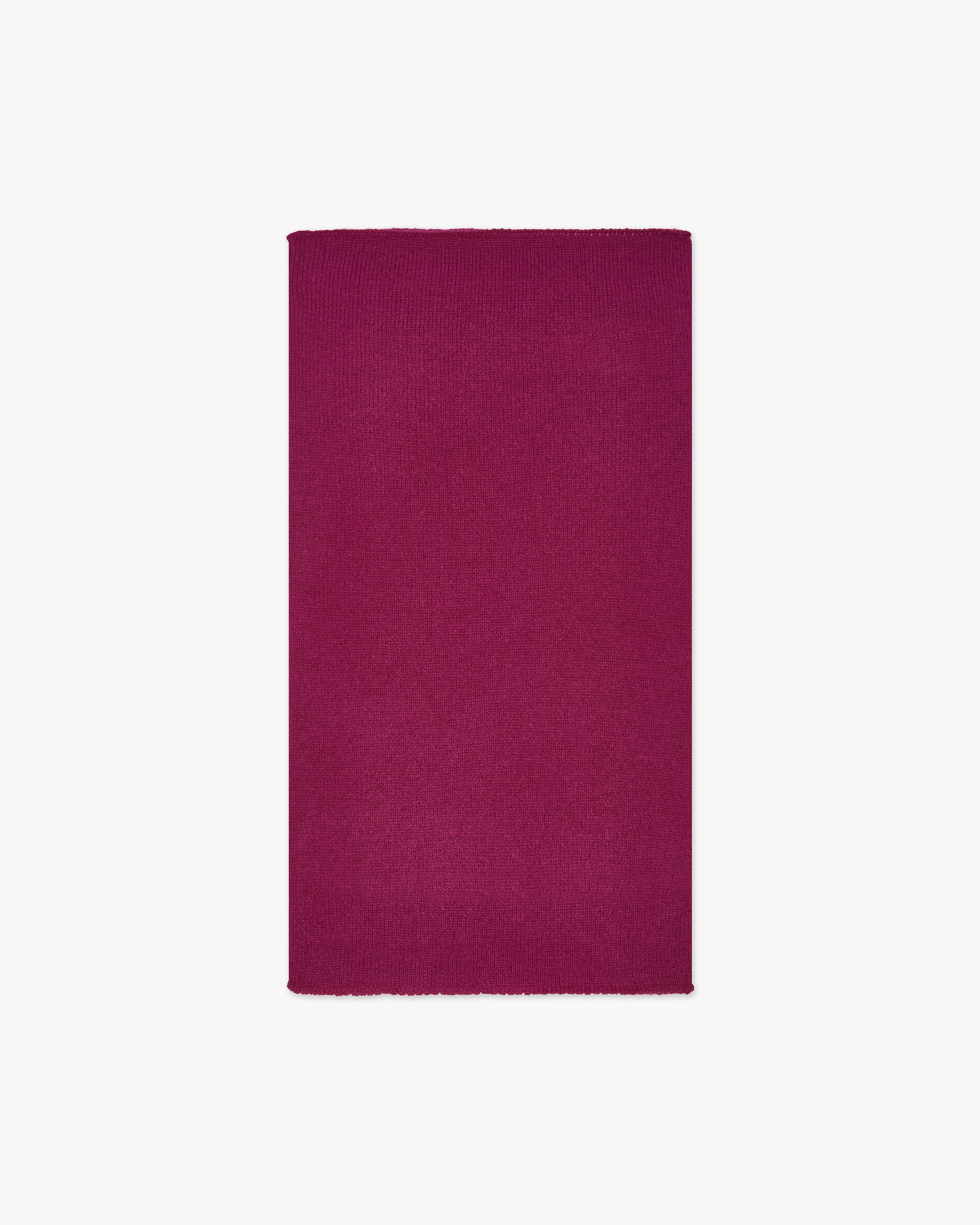 Essential Neck Warmer - Magenta Cashmere