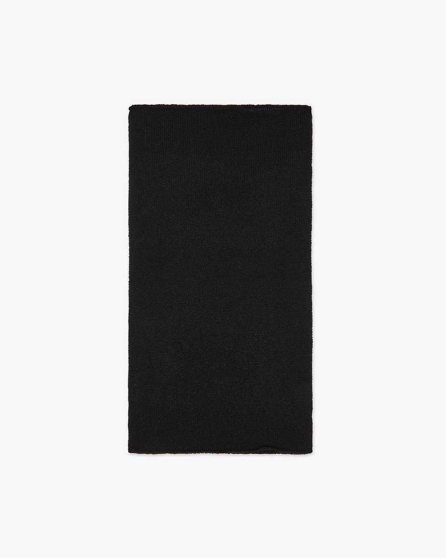 Essential Neck Warmer - Black Cashmere