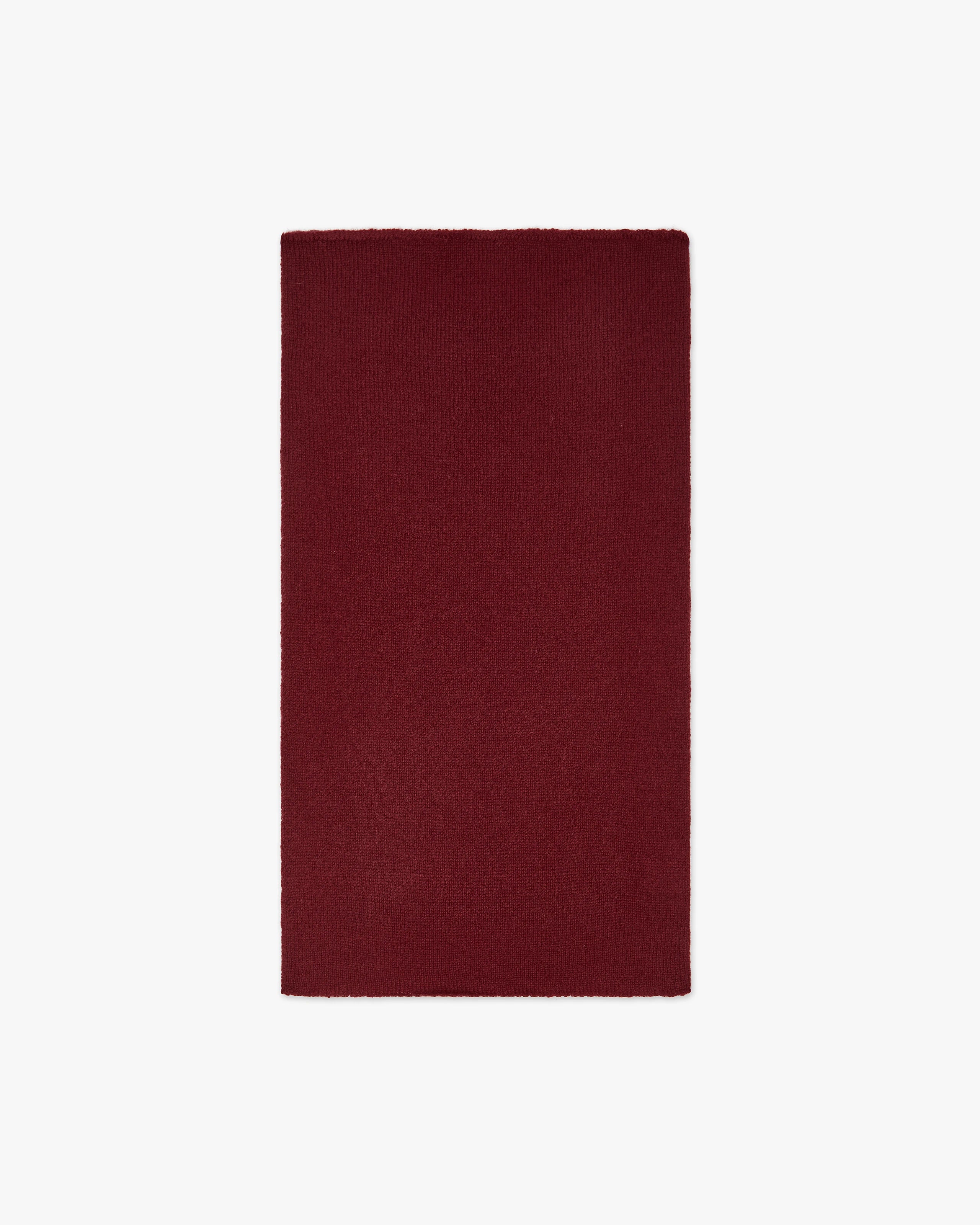 Essential Neck Warmer - Bordeaux Cashmere