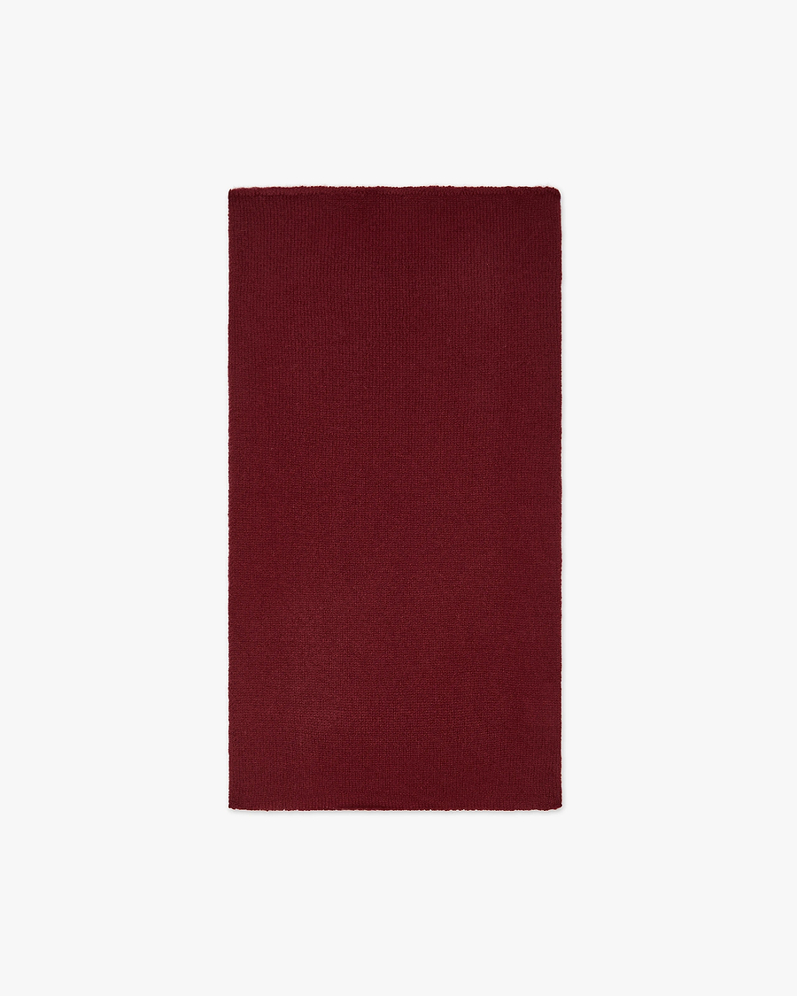 Essential Neck Warmer - Bordeaux Cashmere