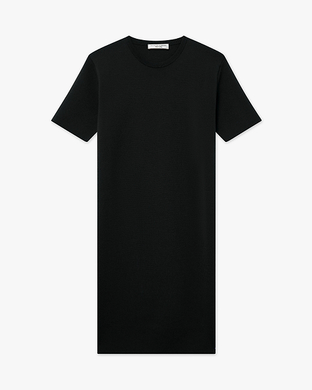 Seraphine Dress - Black Merino Superfine