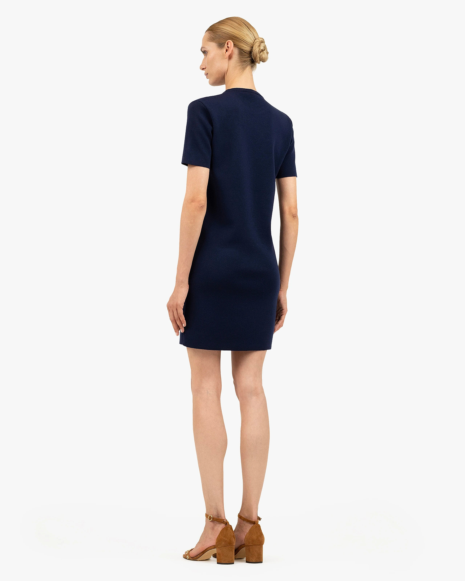 Seraphine Dress - Blue Merino Superfine