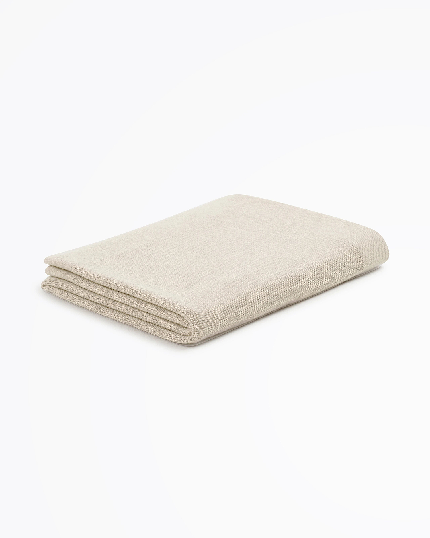 Fiocco Blanket - White Cashmere
