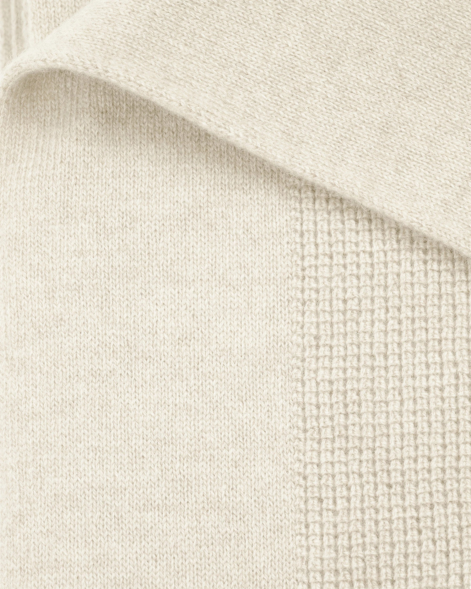 Fiocco Blanket - White Cashmere