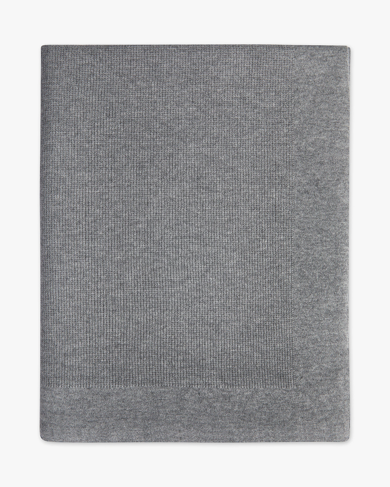 Fiocco Blanket - Medium Grey Cashmere