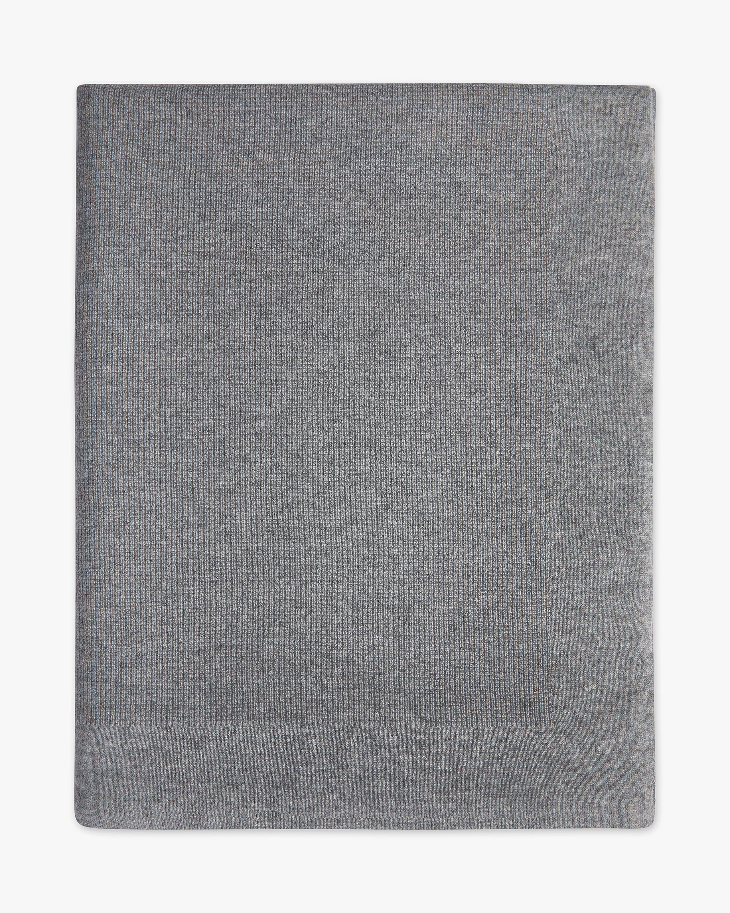 Fiocco Blanket - Medium Grey Cashmere