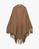 Stola con Frange - Cammello