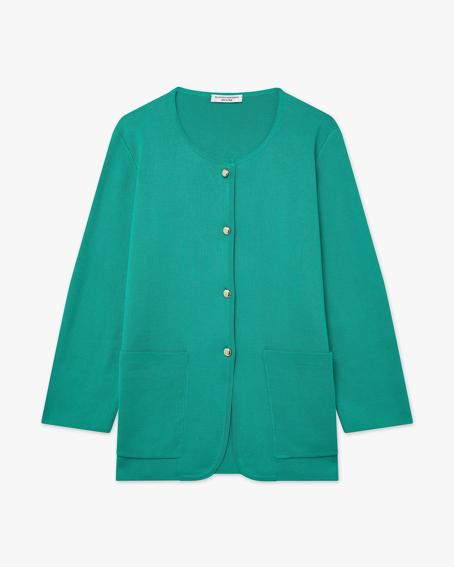 Women's Oasi Knit Jacket - Green Cotone