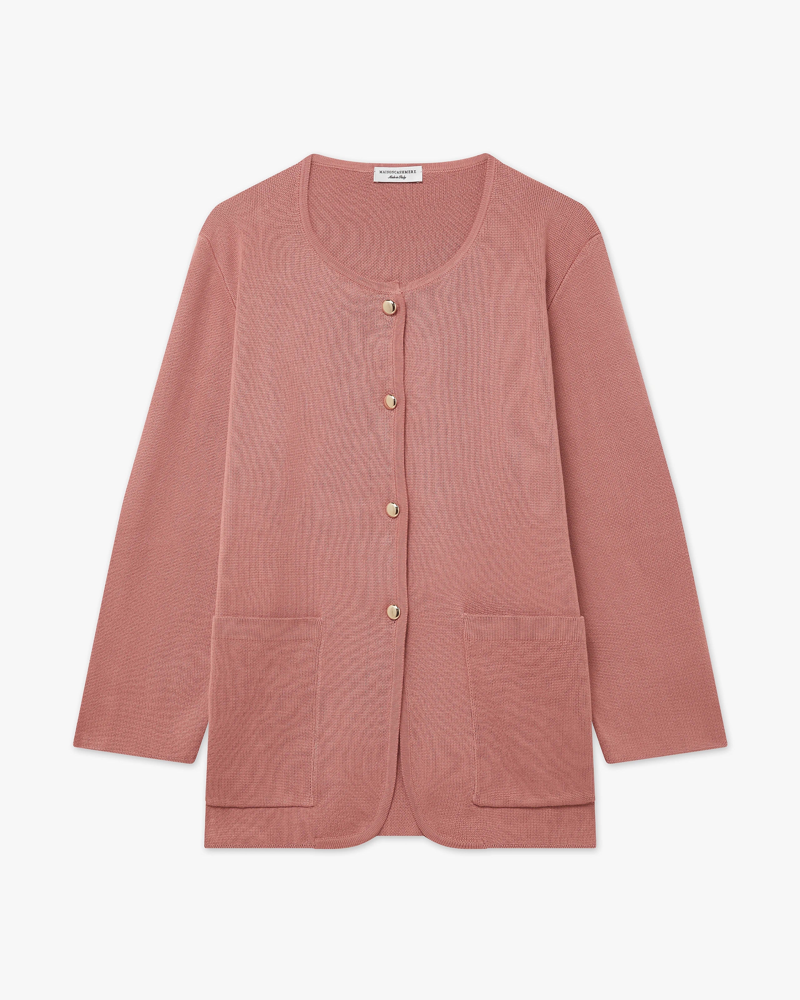 Women's Oasi Knit Jacket - Blush Cotone