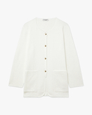 Maglia Giacca Oasi Donna - Bianco