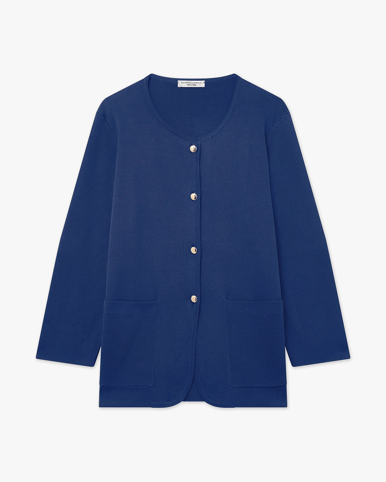 Women's Oasi Knit Jacket - Blue Cotone