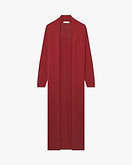 Long Cardigan Oasi - Rot