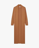 Long Cardigan Oasi - Noisette
