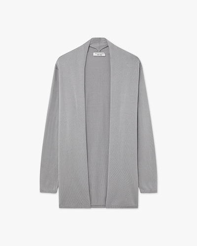 Oasi Open Cardigan - Grey Cotone