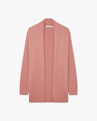 Oasi Open Cardigan - Blush Cotone