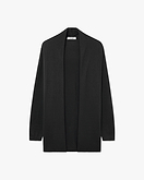 Cardigan Aperto Oasi - Nero