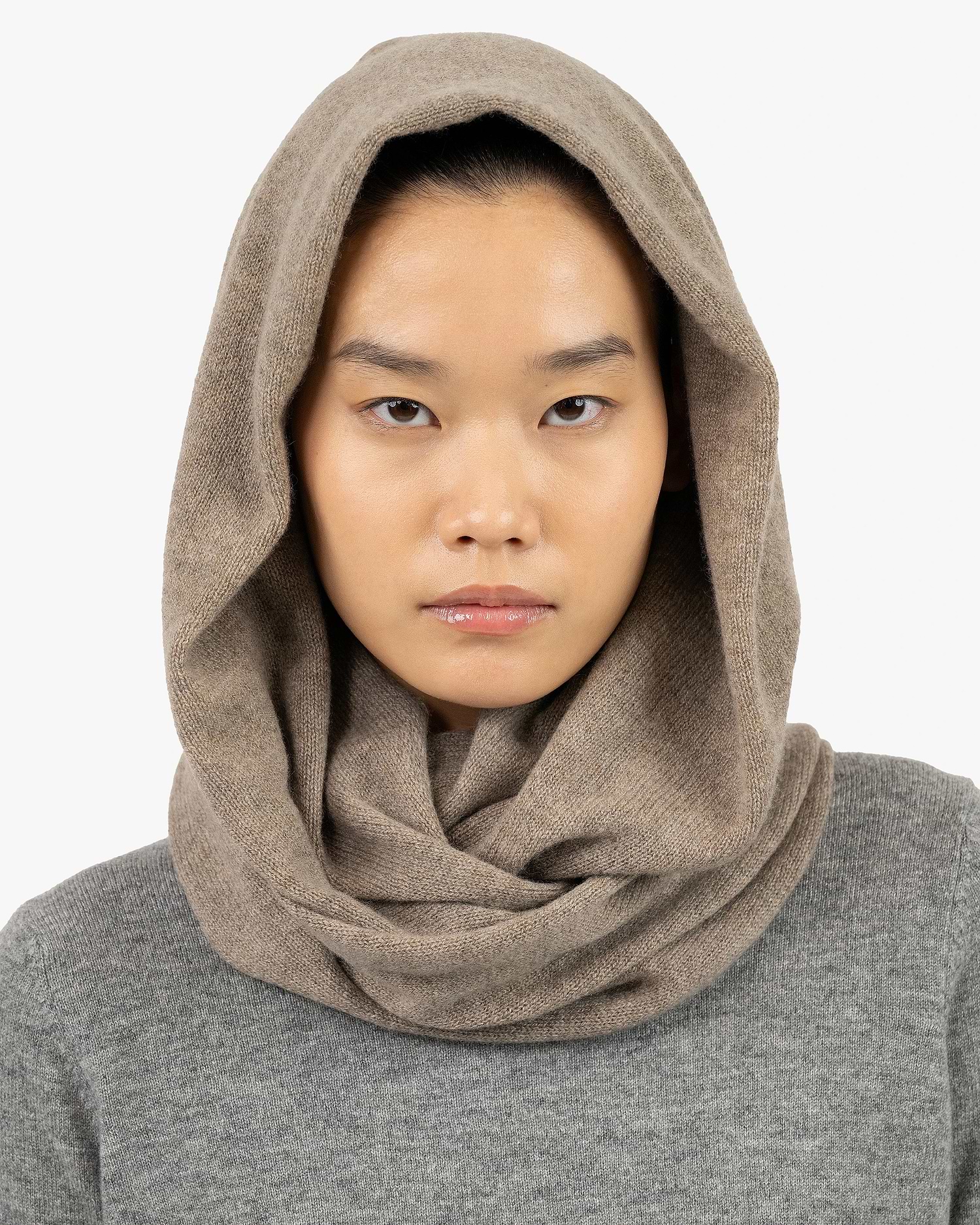 Cashmere Infinity Wrap - Taupe | MaisonCashmere Cashmere Infinity Wrap - Taupe | MaisonCashmere