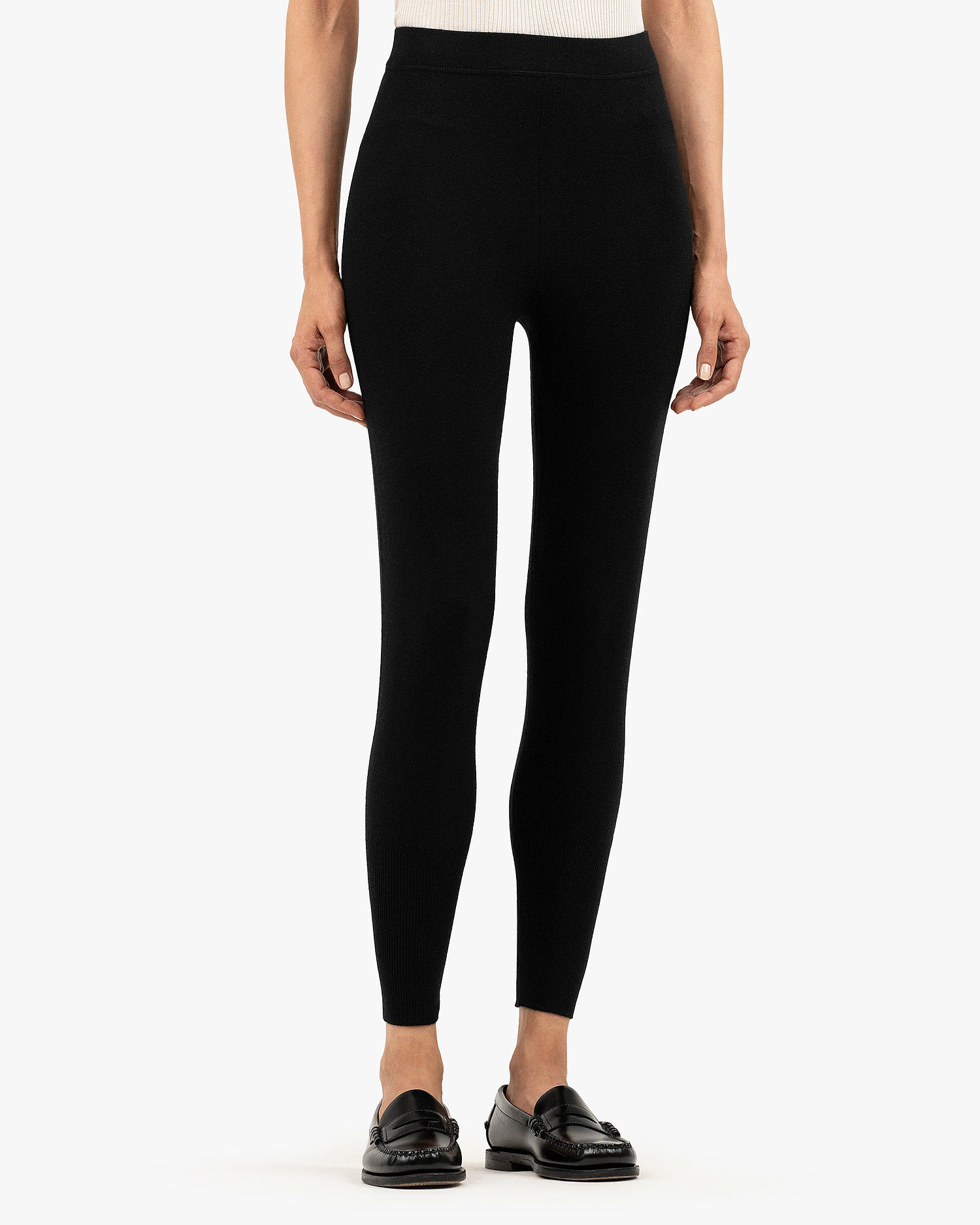Desire Leggings - Black Cashmere / Elastam