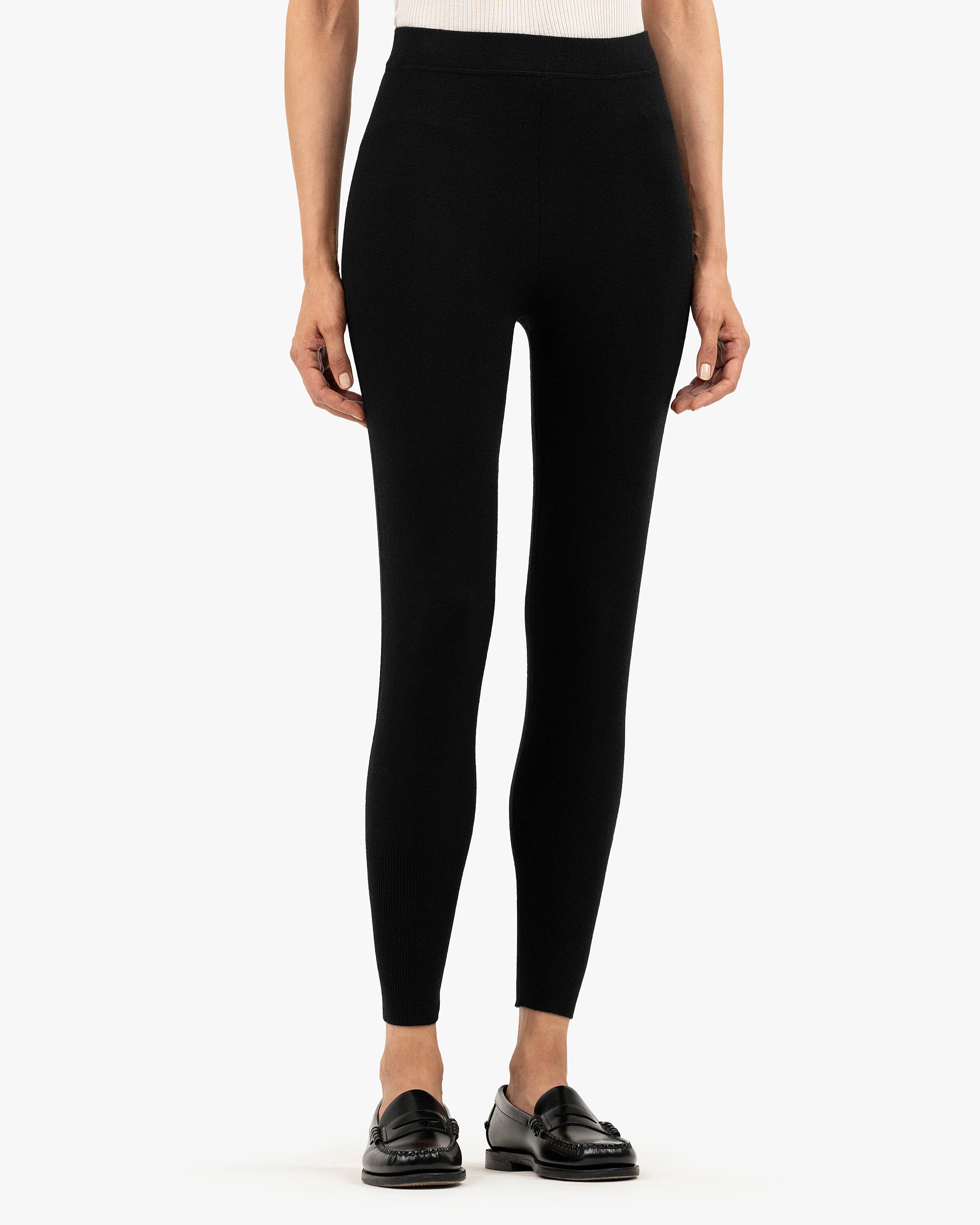 Desire Leggings - Black Cashmere / Elastam