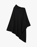 Mayfair Poncho - Black
