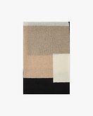 Maxi Sciarpa Mondrian - Beige