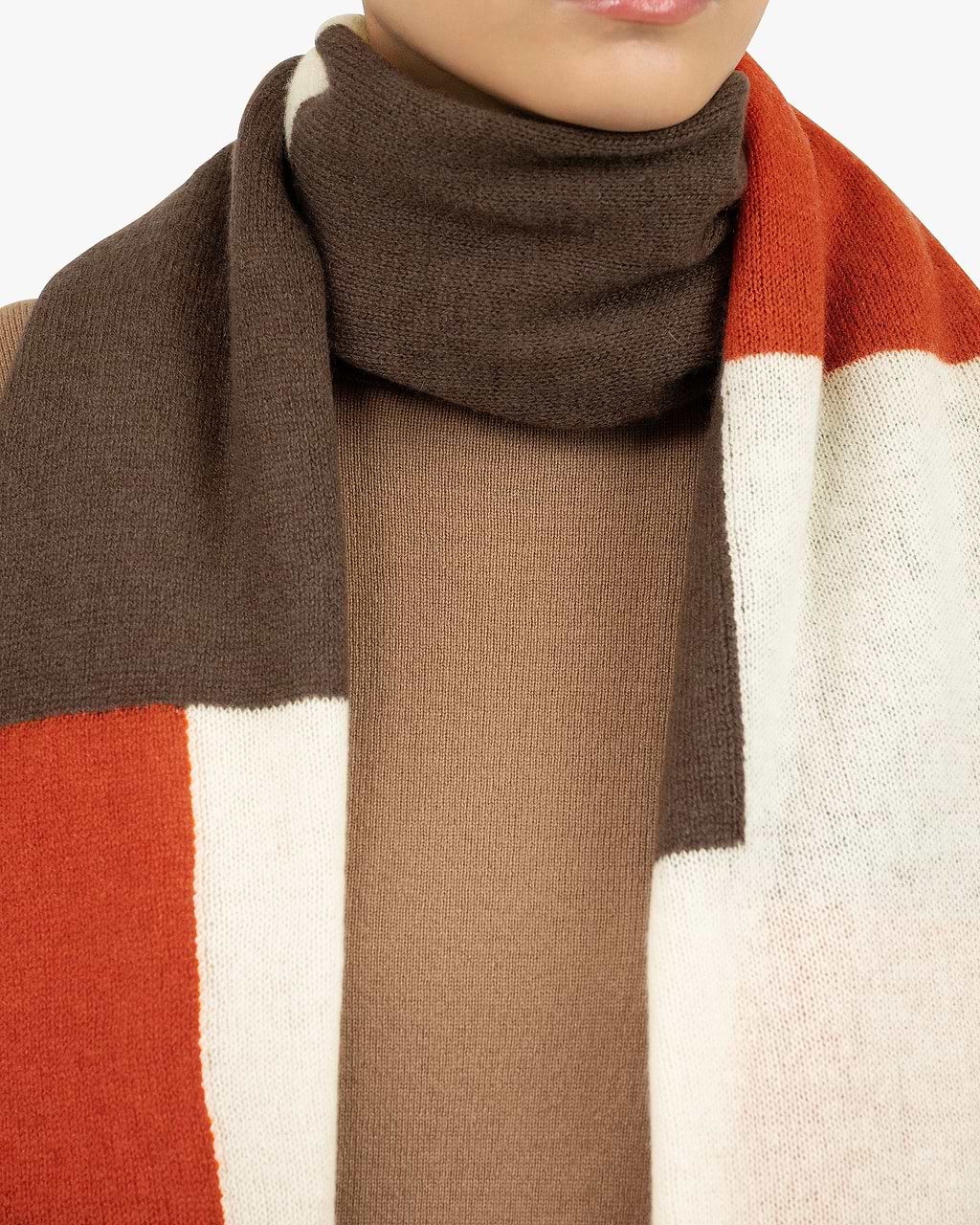 Sciarpa in cashmere leggera beige Sciarpa in cashmere leggera beige
