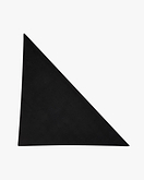 Maxi Triangle Scarf - Black