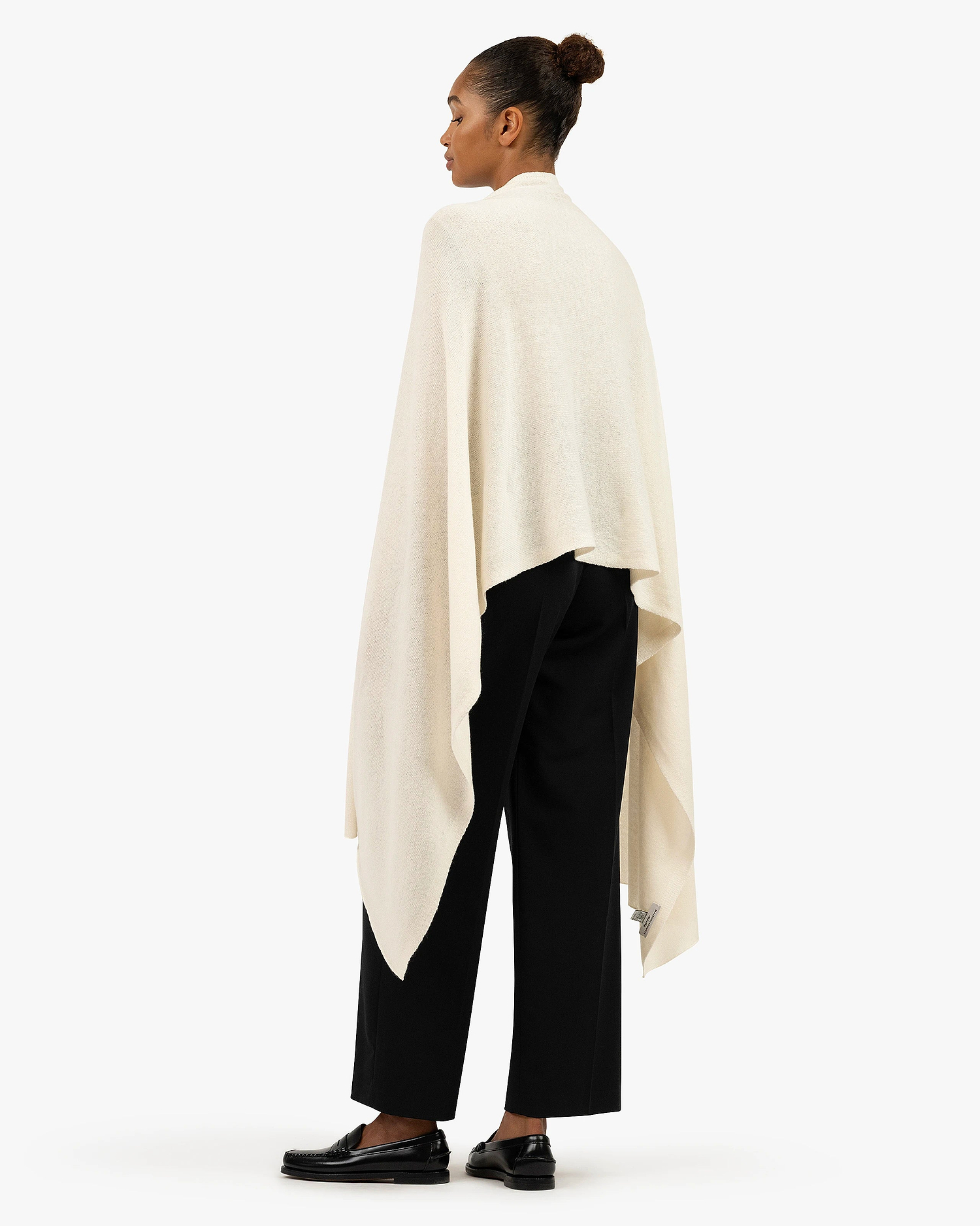 Essential Maxi Wrap - White Cashmere