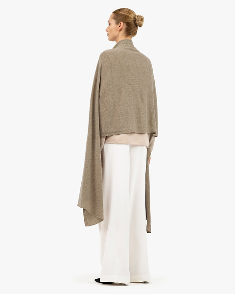 Essential Maxi Wrap - Taupe Cashmere