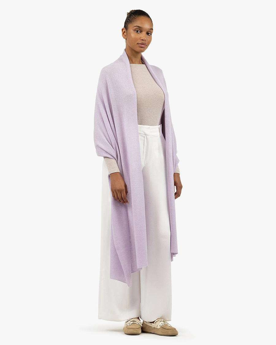 Essential Maxi Wrap - Lilac Cashmere