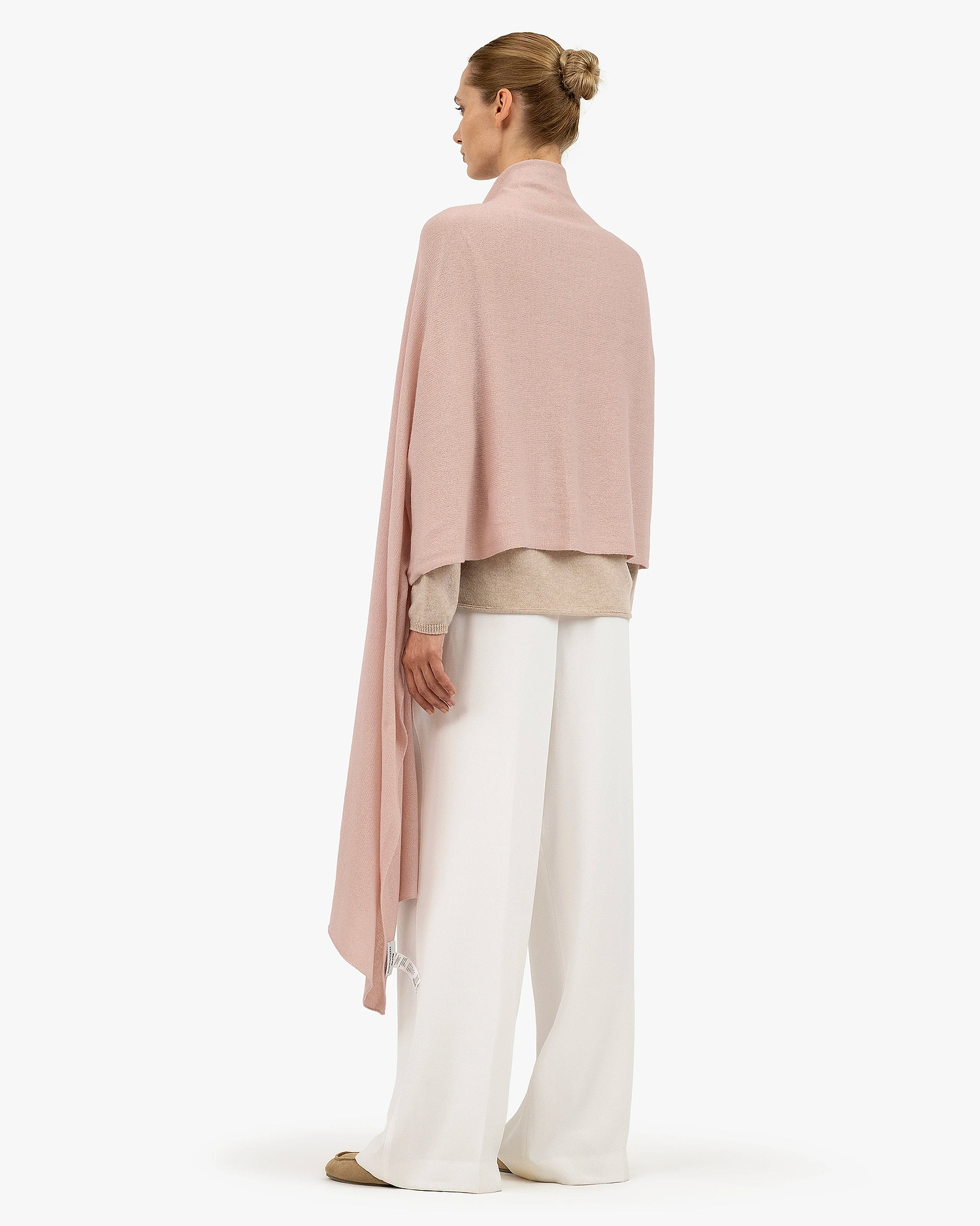 Essential Maxi Wrap - Rose Cashmere