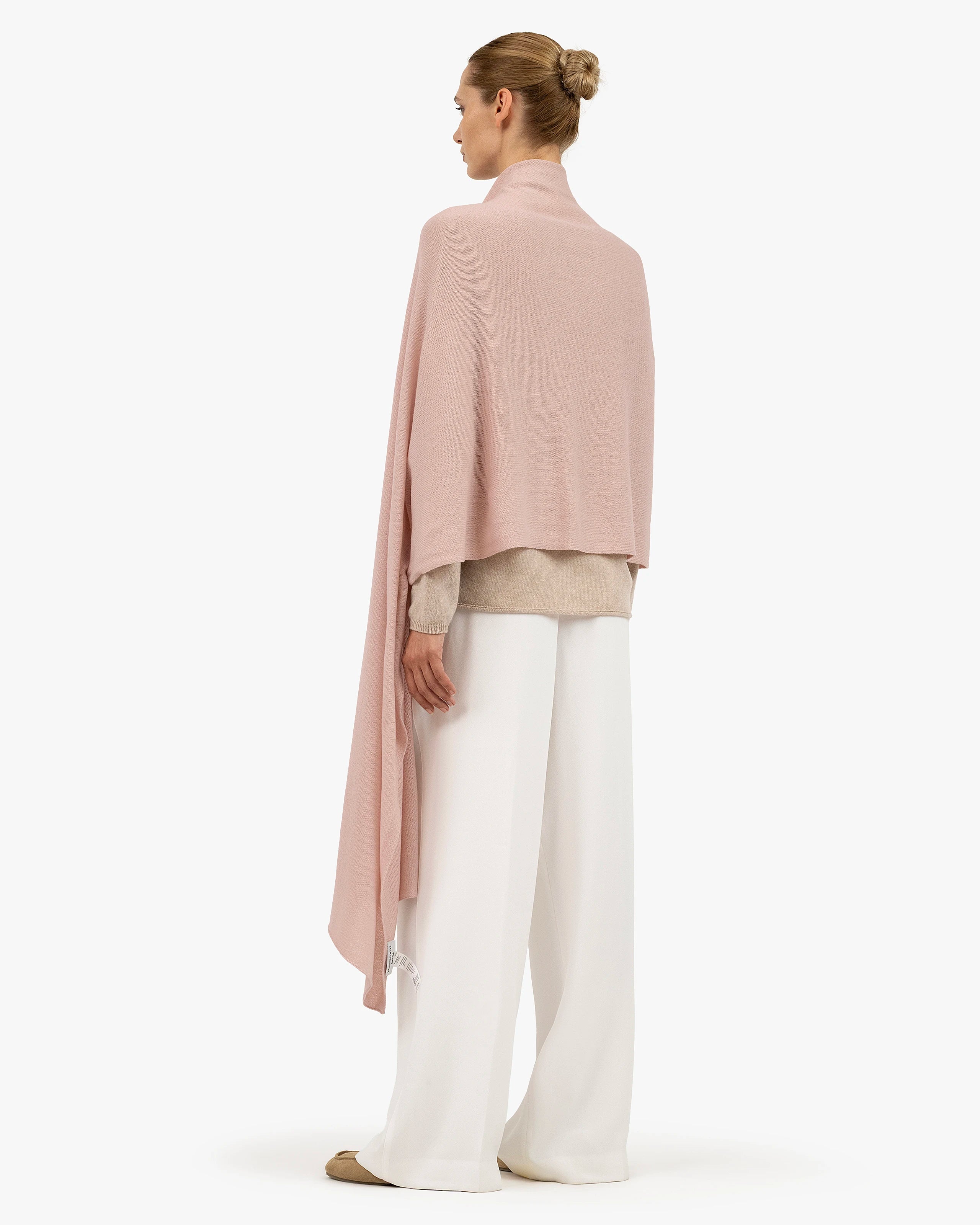 Essential Maxi Wrap - Rose Cashmere