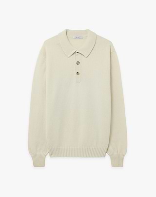 Pull Polo Faloria Homme · Écru