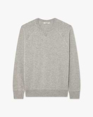 Arcore Raglan Rundhalspullover Herren - Hellgrau