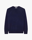Arcore Raglan Rundhalspullover Herren - Blau