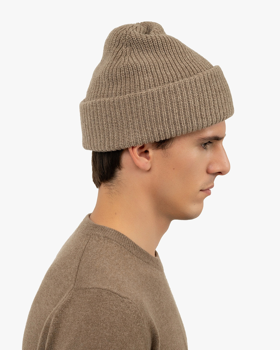 Men's Aspen Hat - Taupe Cashmere