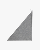 Sciarpa Bandana Uomo - Grigio Medio