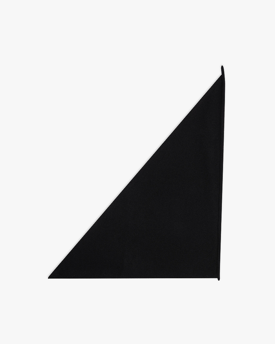 Men's Bandana Scarf - Black Cashmere