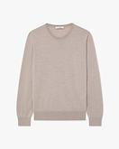 Belmond Rundhalspullover Herren - Beige
