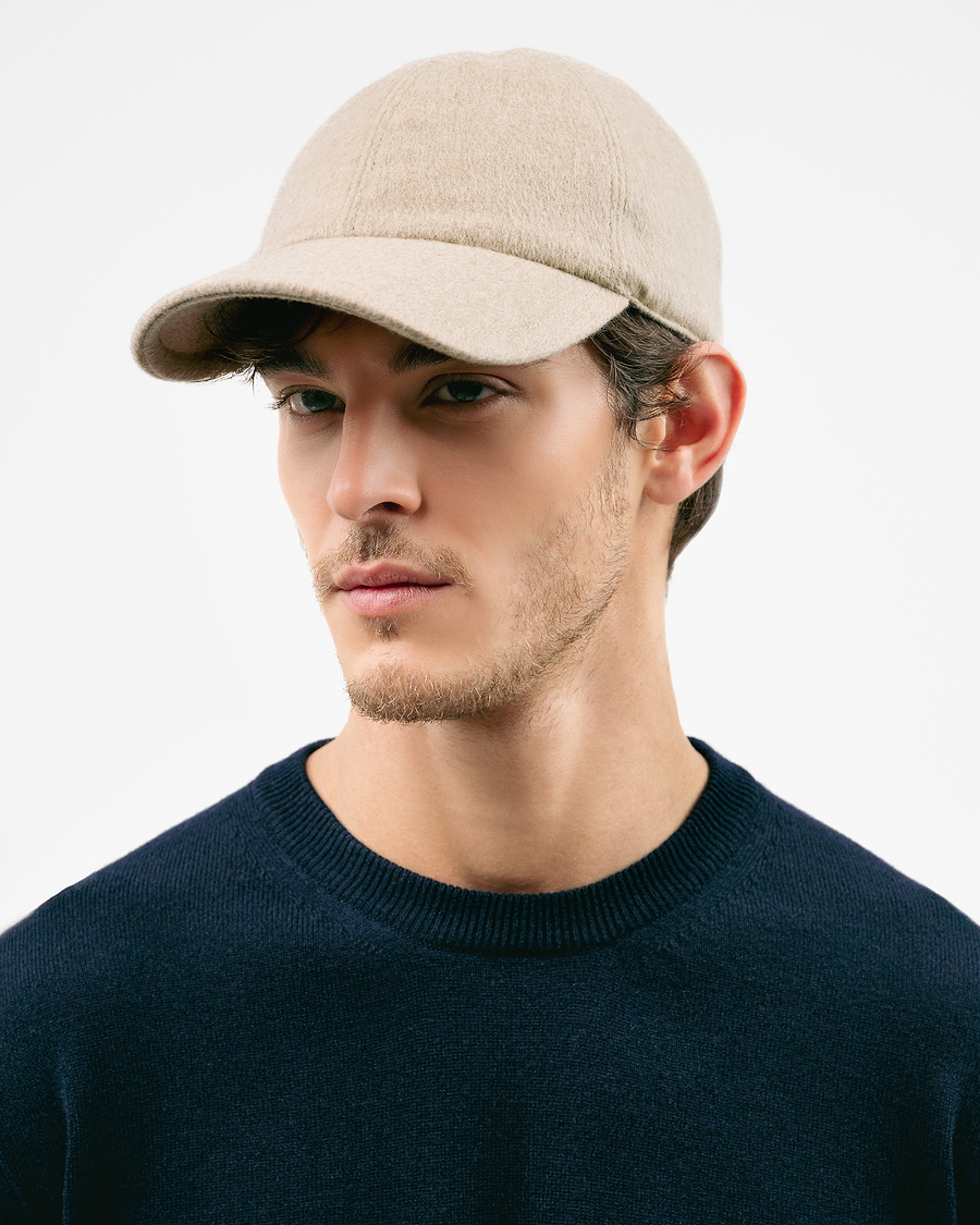 Men's Baseball Cap - Beige