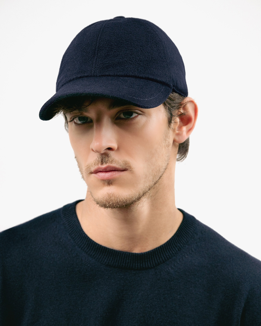Casquette Baseball Homme - Bleu Nuit
