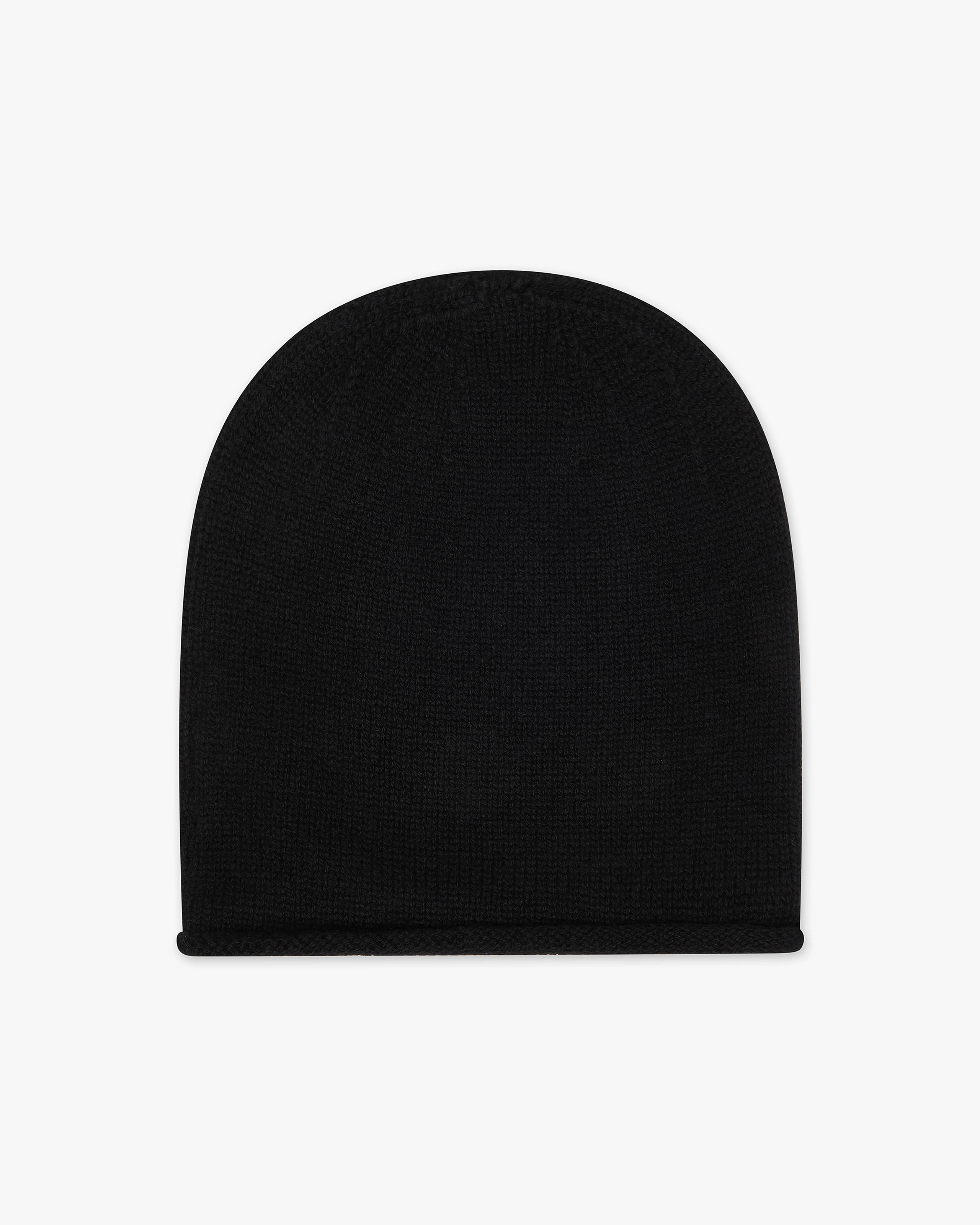Cashmere Beanie for Men - Black | MaisonCashmere
