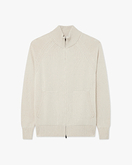 Ampezzo Zip-Strickjacke Herren - Helles Beige
