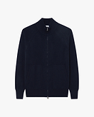 Ampezzo Zip-Strickjacke Herren - Nachtblau