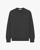 Classic Rundhalspullover Herren - Dunkelgrau