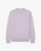Classic Rundhalspullover Herren - Flieder