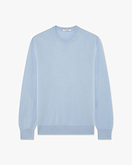 Classic Rundhalspullover Herren - Hellblau
