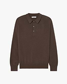 Pull Polo Classic Homme - Marron
