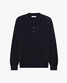 Pull Polo Classic Homme - Bleu Nuit